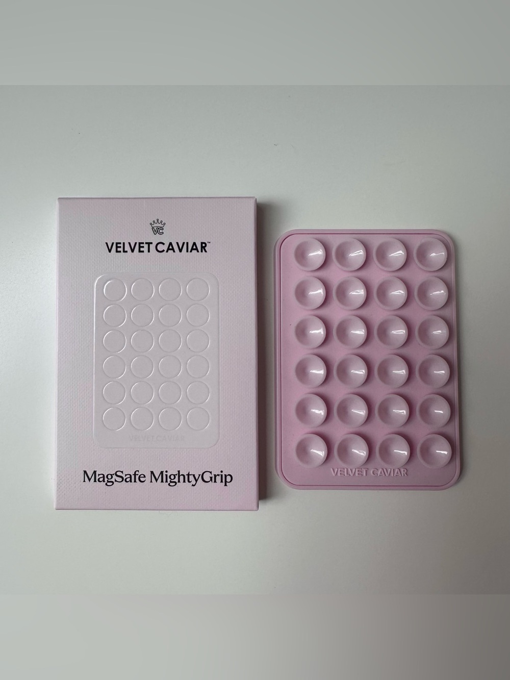 Velvet Caviar Strawberry Milk Pink MagSafe MightyGrip